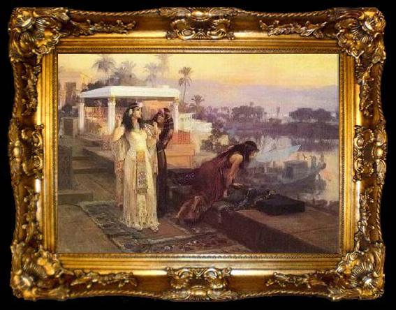 framed  unknow artist Arab or Arabic people and life. Orientalism oil paintings  321, ta009-2